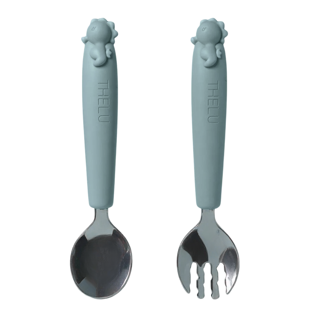 うみともプレート (フォーク&スプーン付き)