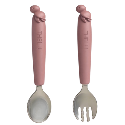 うみともプレート (フォーク&スプーン付き)