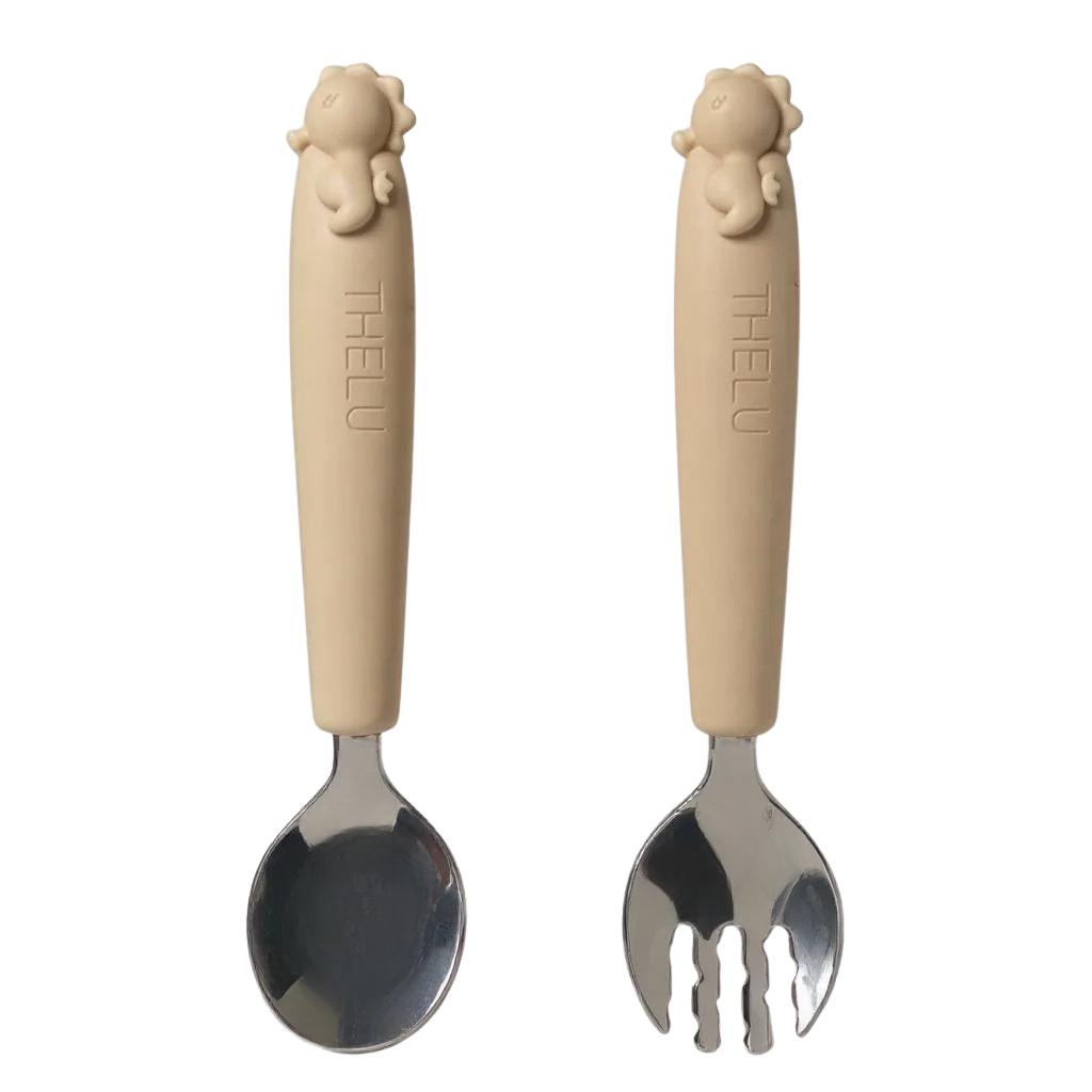 うみともプレート (フォーク&スプーン付き)