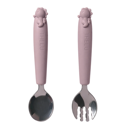 うみともプレート (フォーク&スプーン付き)