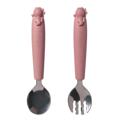 うみともプレート (フォーク&スプーン付き)